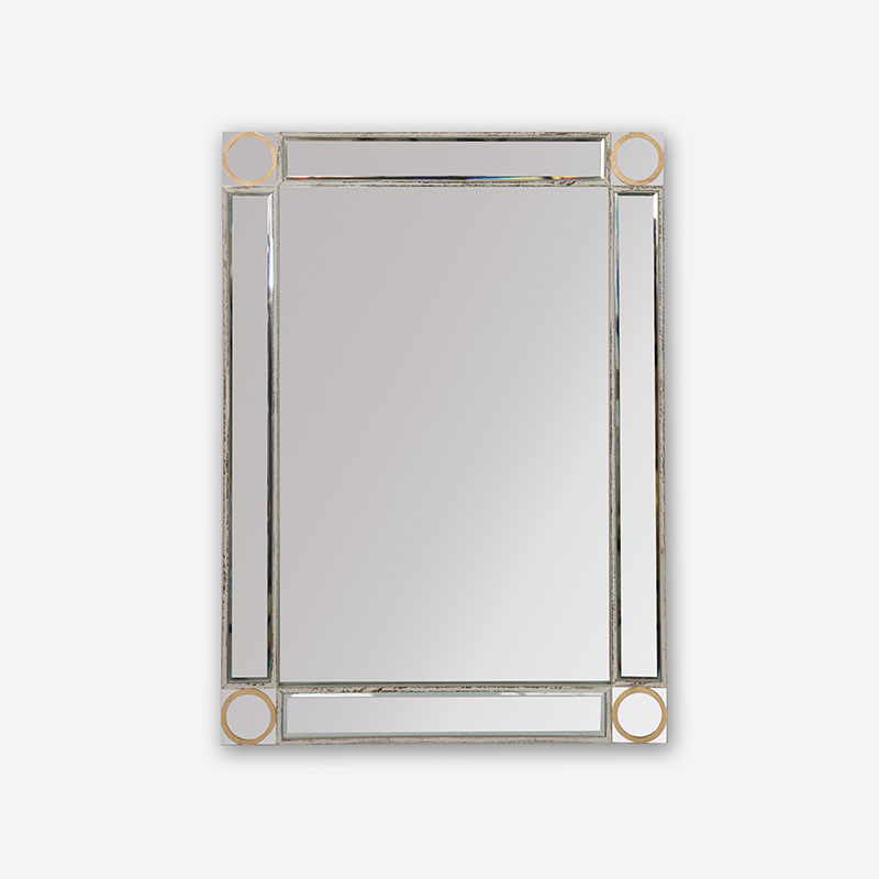 large silver mirror XR45115